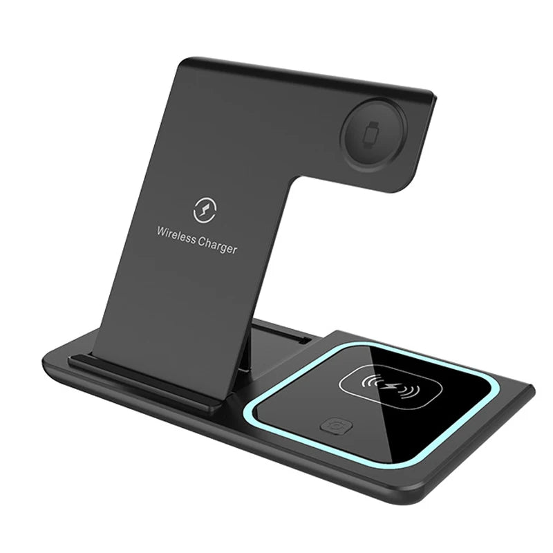 Best Selling Gadgets Electronic Chargers & Adapters Type C 3 in 1 Portable Wireless Charger for apple Watch iphone airpods