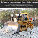 RC Construction Truck Toy – Remote Control Excavator & Bulldozer