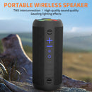 Cyboris S9 Wireless Speaker Powerful 3D Stereo Bass IPX6 Waterproof Portable Boombox with TWS for Outdoor Indoo
