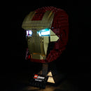 LED Light Kit for Iron Man Helmet – DIY Toy Accessory (Not Included Building Blocks)