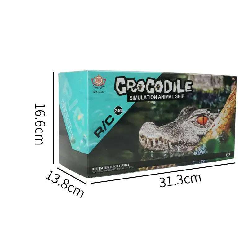 RC Crocodile Boat – Remote Control Water Toy for Kids