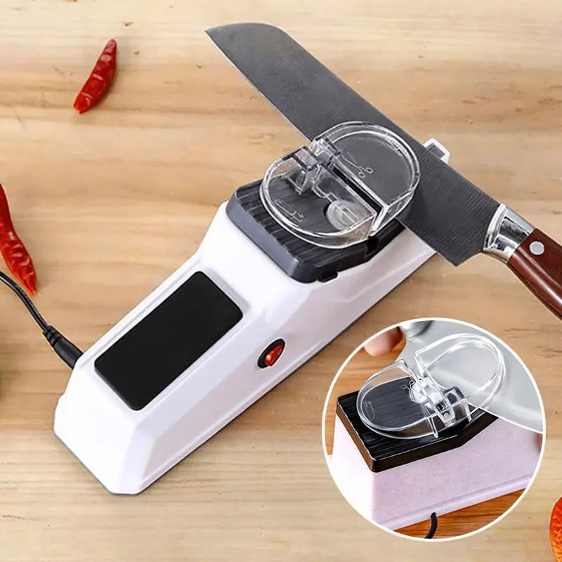 Electric Knife Sharpener – Quick Sharpen & Polish for Every Kitchen Knife