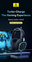 Baseus GH02 Wireless Gaming Headphones - RGB & Bluetooth 5.3