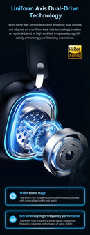 Baseus GH02 Wireless Gaming Headphones - RGB & Bluetooth 5.3