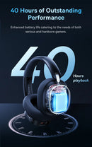 Baseus GH02 Wireless Gaming Headphones - RGB & Bluetooth 5.3