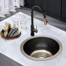 Grey Round Sink – Stylish Basin for Kitchen &amp; Bathroom Renovations