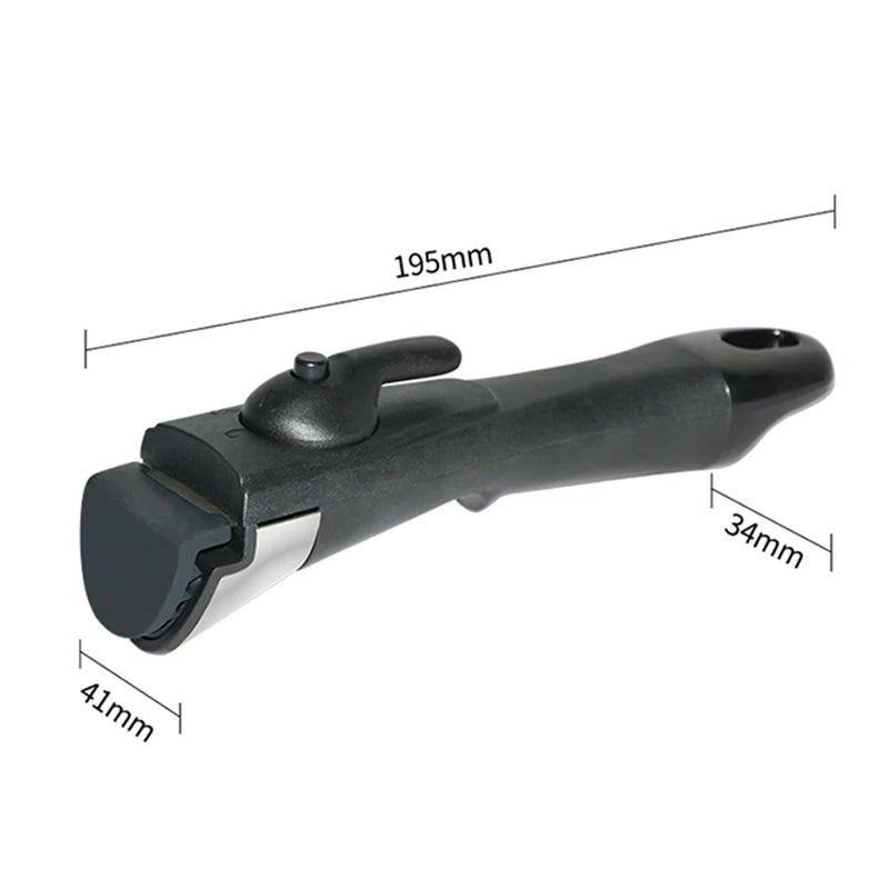 Tableware Detachable Replacement Clip Hand Grip Kitchen Frying Pan Cookware Accessory Removable Anti-Scalding Pan Pot Handle