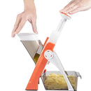 Adjustable Vegetable Slicer – Stainless Steel Manual Kitchen Gadget