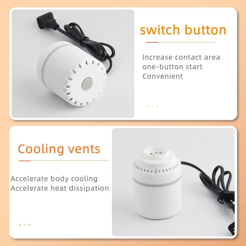 Mini Electric Vacuum Sealer – Compact Pump for Clothes & Food Storage