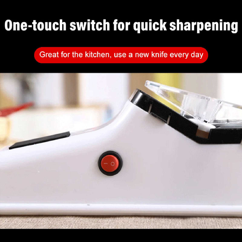 Electric Knife Sharpener – Quick Sharpen & Polish for Every Kitchen Knife