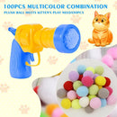 Interactive Cat Toy – Soft Ball Launcher to Keep Cats Entertained