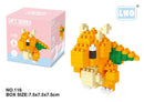 Pokemon Toys for Kids Small Building Blocks Model Education.