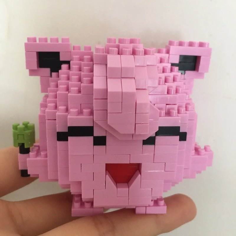 Pokemon Toys for Kids Small Building Blocks Model Education.