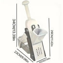 Adjustable Vegetable Slicer – Stainless Steel Manual Kitchen Gadget