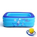 Inflatable Square Swimming Pool – Kids & Baby Outdoor Pool 120-130cm