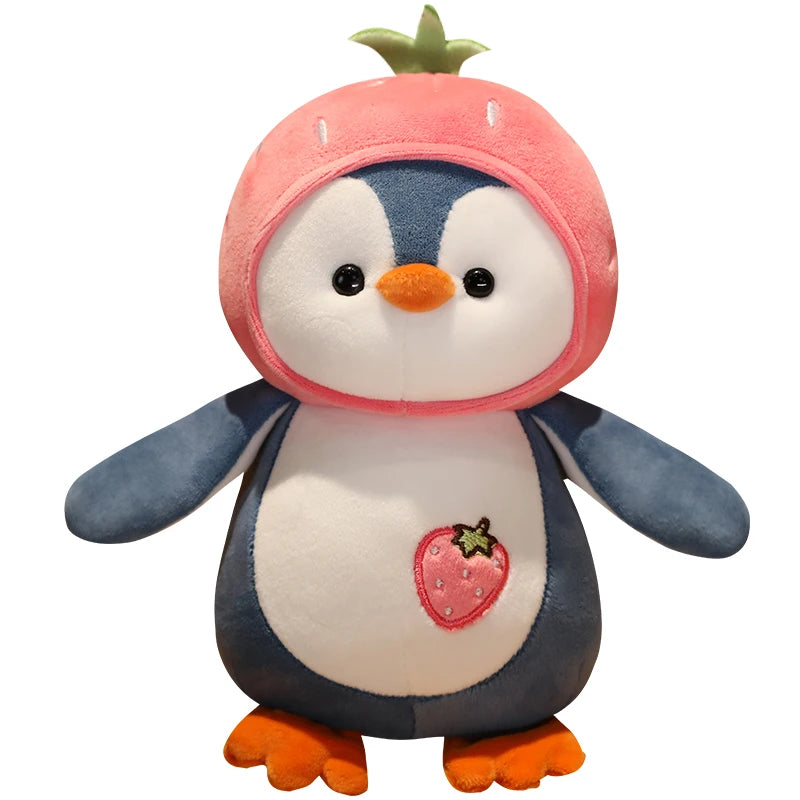 Cartoon Penguin Plush Toy – Cute Kawaii Soft Doll for Kids