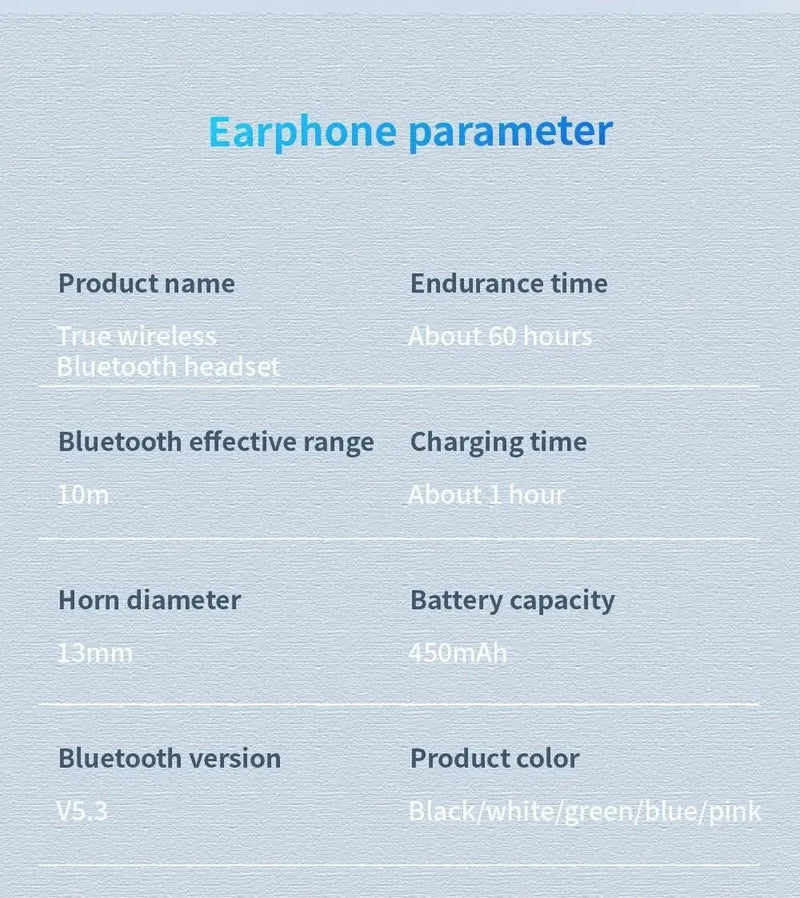 New Air Pro 5 TWS Max Wireless Bluetooth Earphones Headphones HiFi Sound Low Latency Noise Reduction Earbuds for IPhone Android