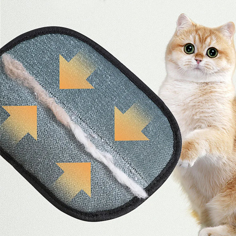 Pet Hair Remover Mitt Pet Hair Remover Gloves Deshedding Brush Glove for Cats and Dogs