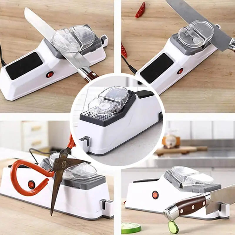 Electric Knife Sharpener – Quick Sharpen & Polish for Every Kitchen Knife