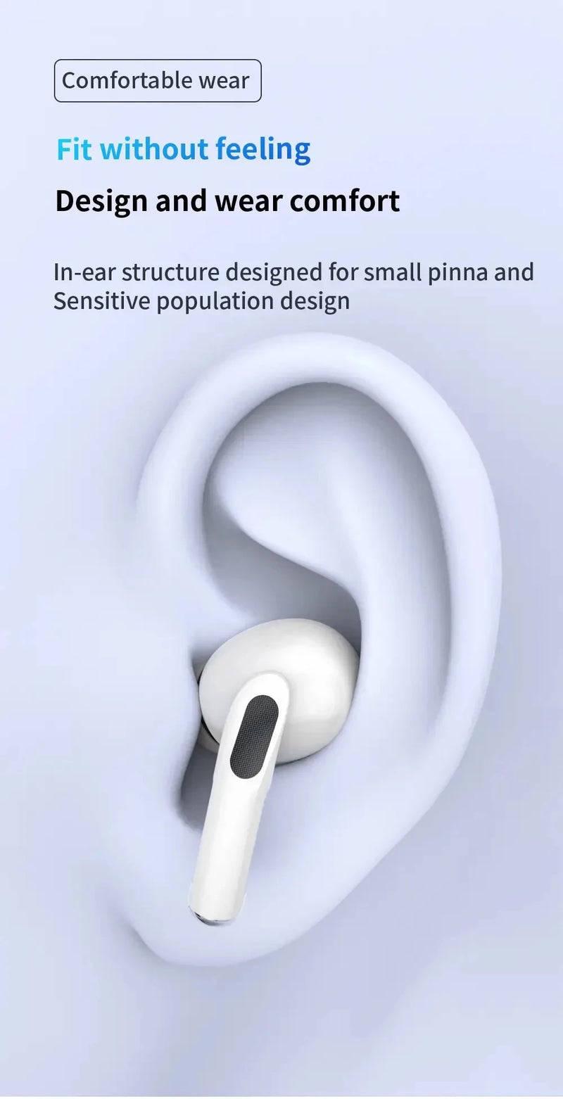 New Air Pro 5 TWS Max Wireless Bluetooth Earphones Headphones HiFi Sound Low Latency Noise Reduction Earbuds for IPhone Android