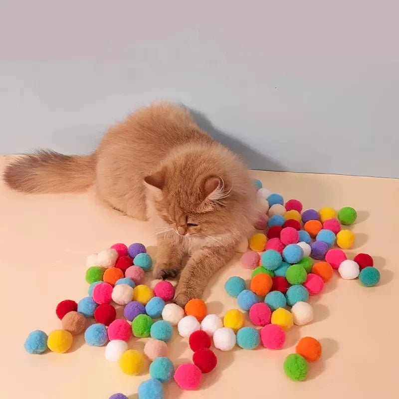 Interactive Cat Toy – Soft Ball Launcher to Keep Cats Entertained