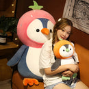 Cartoon Penguin Plush Toy – Cute Kawaii Soft Doll for Kids
