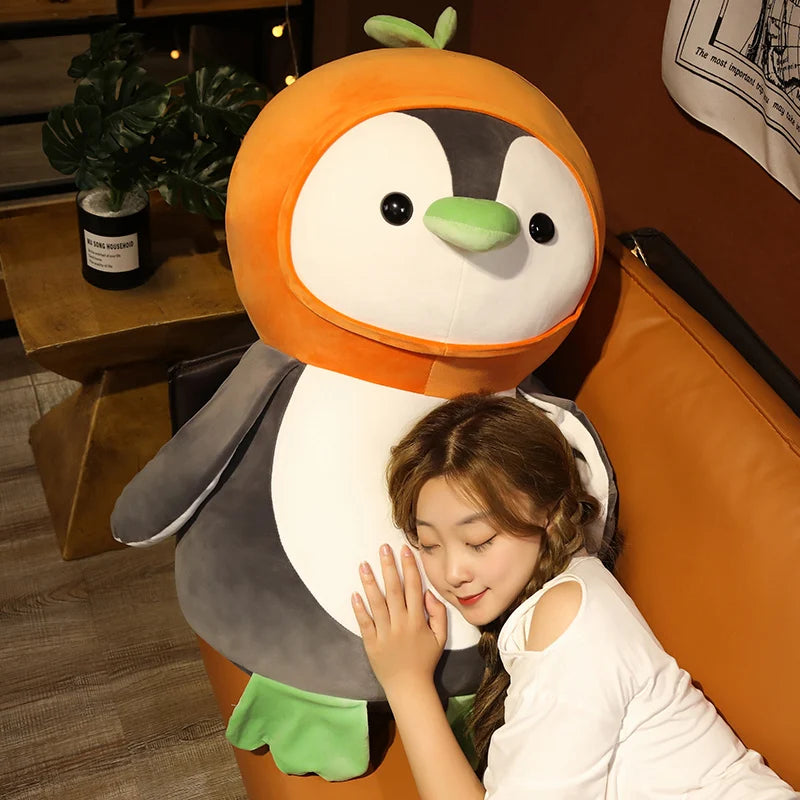 Cartoon Penguin Plush Toy – Cute Kawaii Soft Doll for Kids