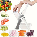 Adjustable Vegetable Slicer – Stainless Steel Manual Kitchen Gadget