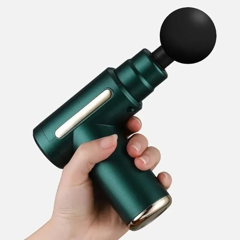 Portable Fascia Gun Vibration Massage Gun For Body Neck Back Deep Muscle Relaxation Fitness Slimming One Head